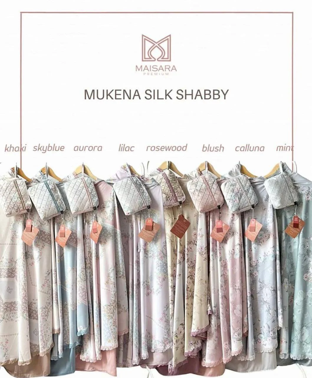 mukena silk shabby maisara katalog